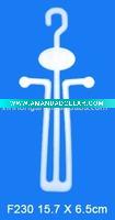 Wholesale white plastic hook hanger