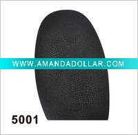 Wholesale 5001 series half soles made by PU materail, high resistance of abrasion. Ideal for man's shoe repair.