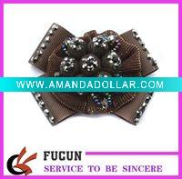 Wholesale latest fashional shoe decoration/shoes flower