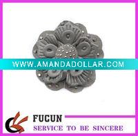 Wholesale latest fashional shoe decoration/shoes flower