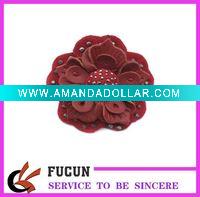 Wholesale latest fashional shoe decoration/shoes flower