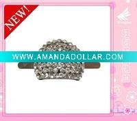 Rhinestone shoe buckles