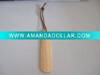 Wholesale wood shoe lifter(wooden shoehorn,shoe horn)