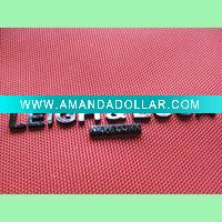 Wholesale 3D plastic unattached letter PVC bags tag