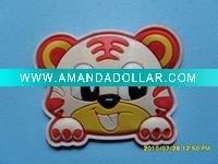 embossing rubber label
