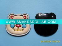 cartoon rubber labels