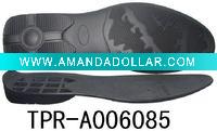 Wholesale durable men shoes soles(tpr material)