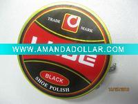 Solid shoe polish