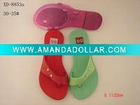 Wholesale girl pe slipper summer