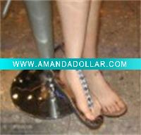 Wholesale EVA Women Fashion Colors Stickon Beach Slippers 2011