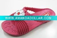 Wholesale new style pvc slippers