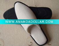 Wholesale hotel equipment washable terry hotel slipper