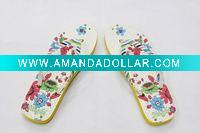 Wholesale Fashion colored ribbon women's Sandal
