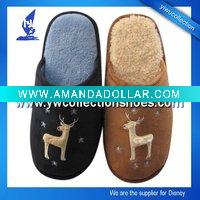 Wholesale AZO free indoor crochet slippers,embroidery slippers,soft indoor slippers