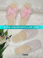 Wholesale bathroom slippers/hotel slippers