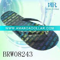 Wholesale PE new printing filp-flop