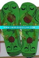 Wholesale beach FLIP FLOPS with human face designs