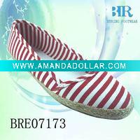 Wholesale lady casual shoes in canvas