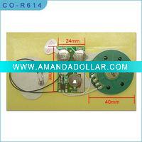 Push button sound module/voice module chip/melody sound module