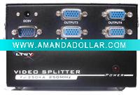 Wholesale VGA Splitter(1 input 4 output)