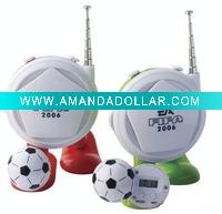 Football shape Radio