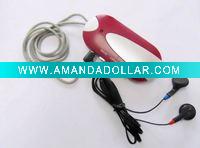 Wholesale mini fm auto radio with earphone rope and light