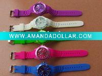 Wholesale Assorted color silicone LED watch