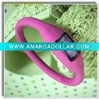 Wholesale 2011 noverty glowing silicone anion led watch/orologio