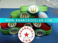 Wholesale ion sport watch/ion bracelet /led silicone band