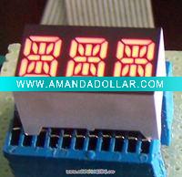 LED 16 segment pannel