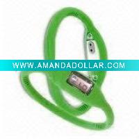 Wholesale 2011 crystal noverty glowing silicone anion led watch/orologio