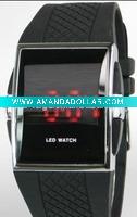 Wholesale Fashion silicone led watch