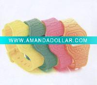 Wholesale fashion LED digtal silicone watch