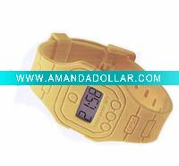 Wholesale fashion LED digtal silicone watch