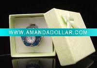 Wholesale design plastic watch, designer ring watches