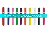 Wholesale siliocne slap watch/hot products,charming siliocne slap watch