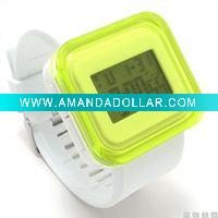 Wholesale silicon fashion watch