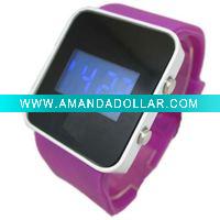Wholesale LED light digital movt Sport watch