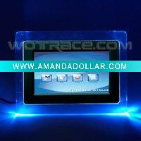 Wholesale 8"inch High Resolution TFT LCD (16: 9) Digital Photo Frame-Solution: Amlogic 7216