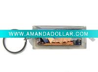 acrylic solar power photo frame key holder