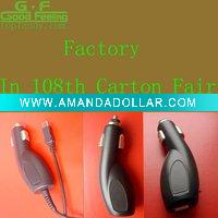 Wholesale car plug-in charger for cell phone with usb adapter