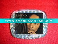 Wholesale plastic lcd flash photo frames for picture