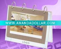 Desk paper calendar