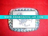 solar power lcd flashing funny photo frames
