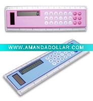 Calculator ruler