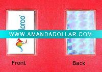 Wholesale Acrylic logo custom mini blinking glass photo frame