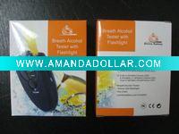 Wholesale Breathalyzer,alcohol tester Breathalyzer(GHX-A61), with keychain and torch, convenient and easy to carry
