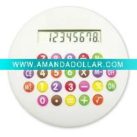 Wholesale Pocket round calculator mini calculator Colorfull Calculator