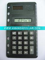 Calculator with ruler