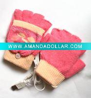 Wholesale USB warm gloves USB gadget USB Warmer +GIFT & OEM
